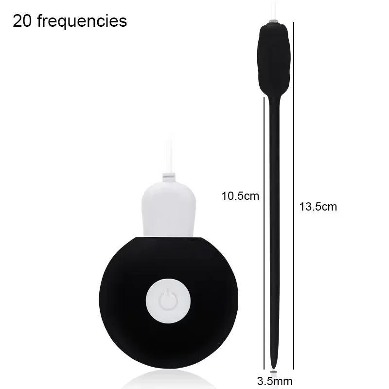 10 Frequencies Wireless Remote Control Urethral Sound
