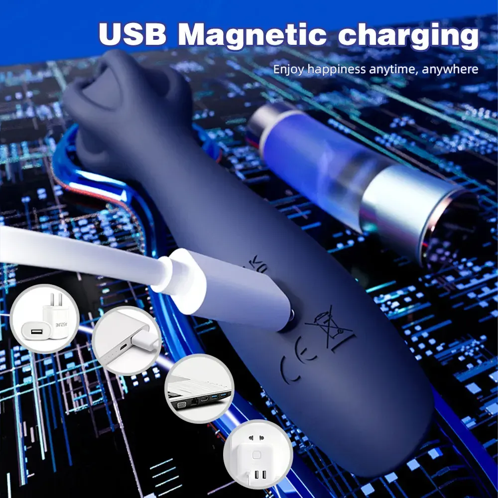 10 Frequencies Octopus Shaped Penis Trainer & Urethral Sound