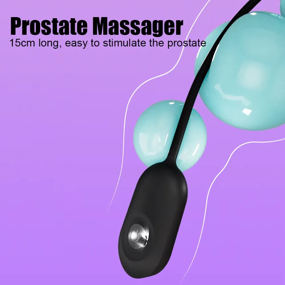 10 Frequencies One-Button Control Silicone Urethral Sound