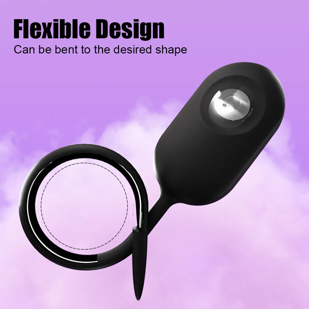 10 Frequencies One-Button Control Silicone Urethral Sound