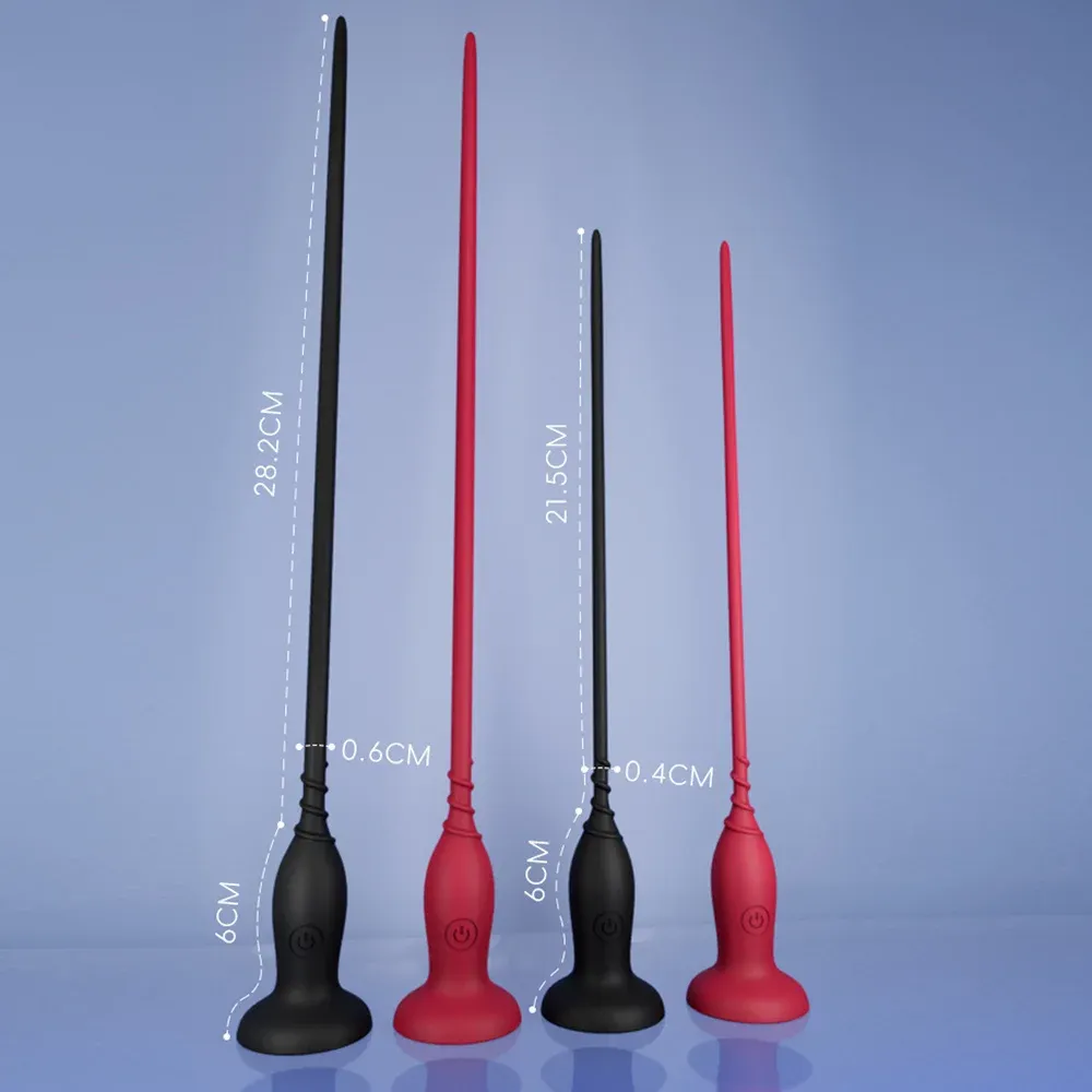 10-Frequency Urethral Sound With Suction Cup 2 Sizes