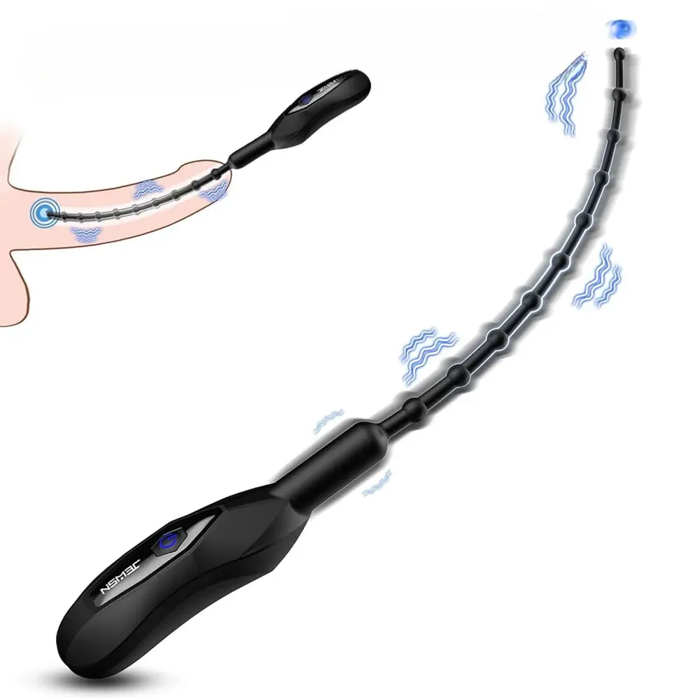 10-Frequency High-Speed Electric Urethral Sound 2 Versions