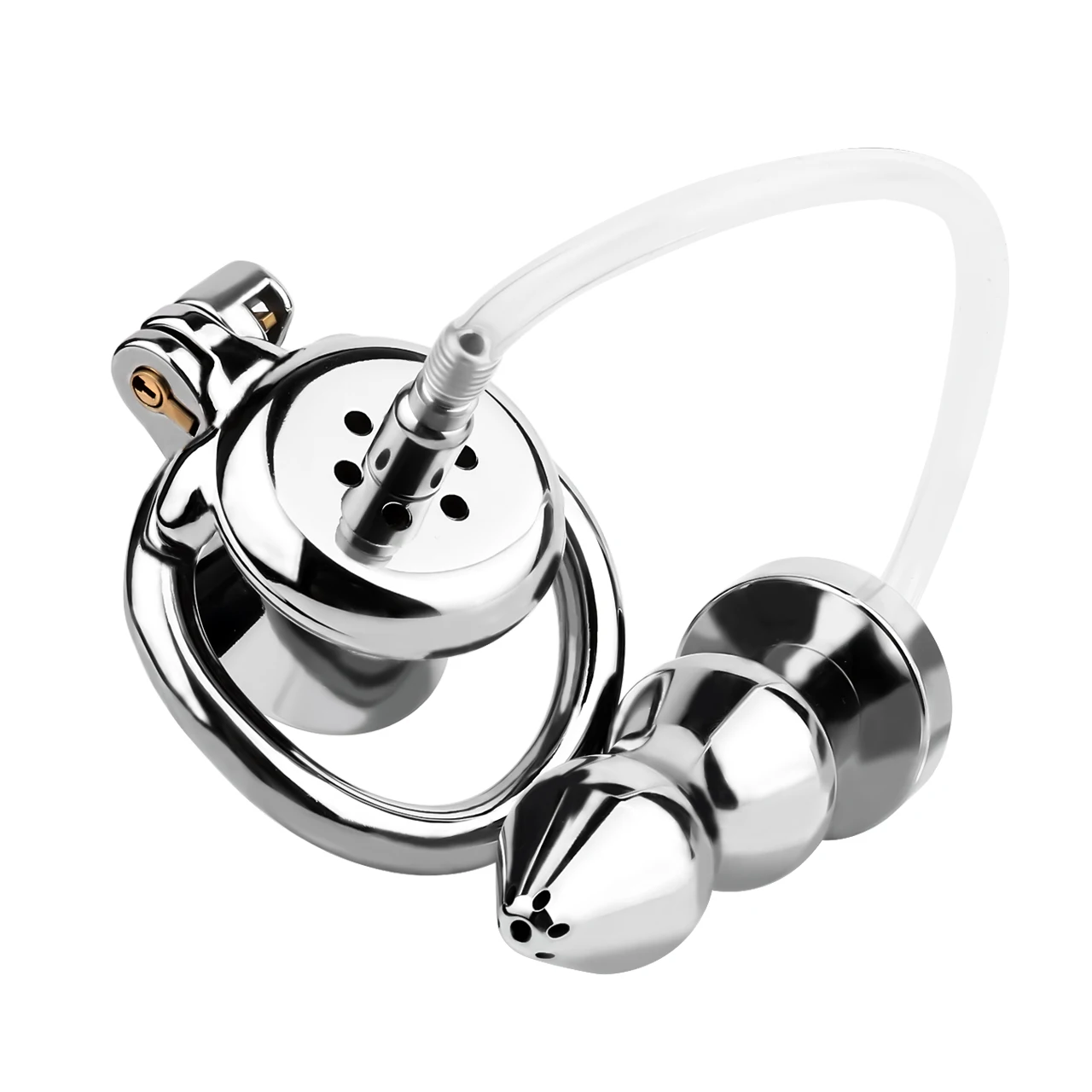 W6315 缺图未定价ล็อคท่อปัสสาวะ ออกแบบหัวฉีด 3 ขนาด ปลั๊กทวาร 2 แบบ สแตนเลสเกรด 304