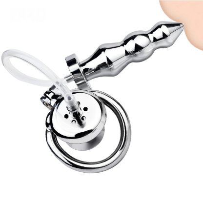 W6316缺图未定价  ล็อคท่อปัสสาวะ ออกแบบหัวฉีด 3 ขนาด ปลั๊กทวาร 2 แบบ สแตนเลสเกรด 304