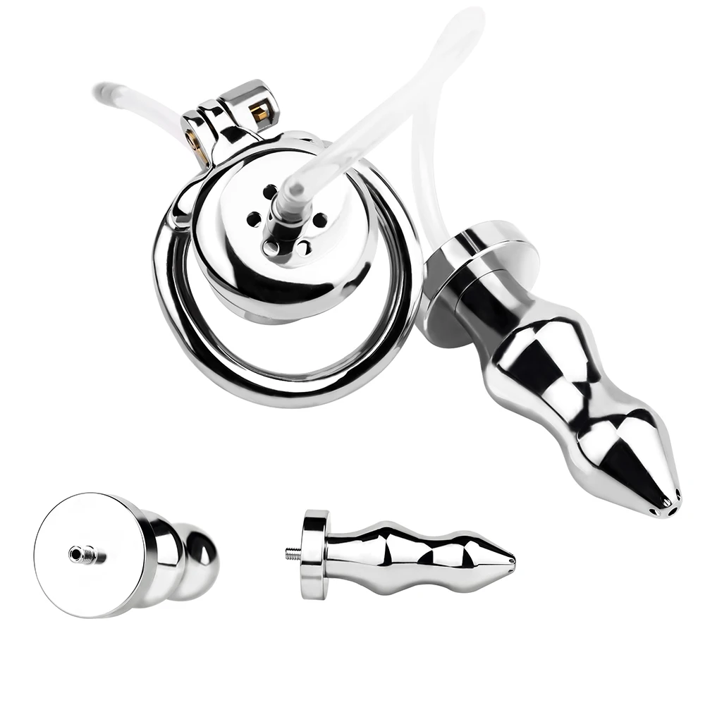 W6315 缺图未定价ล็อคท่อปัสสาวะ ออกแบบหัวฉีด 3 ขนาด ปลั๊กทวาร 2 แบบ สแตนเลสเกรด 304