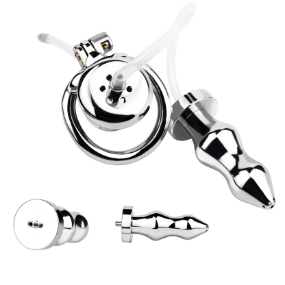 W6315 缺图未定价ล็อคท่อปัสสาวะ ออกแบบหัวฉีด 3 ขนาด ปลั๊กทวาร 2 แบบ สแตนเลสเกรด 304