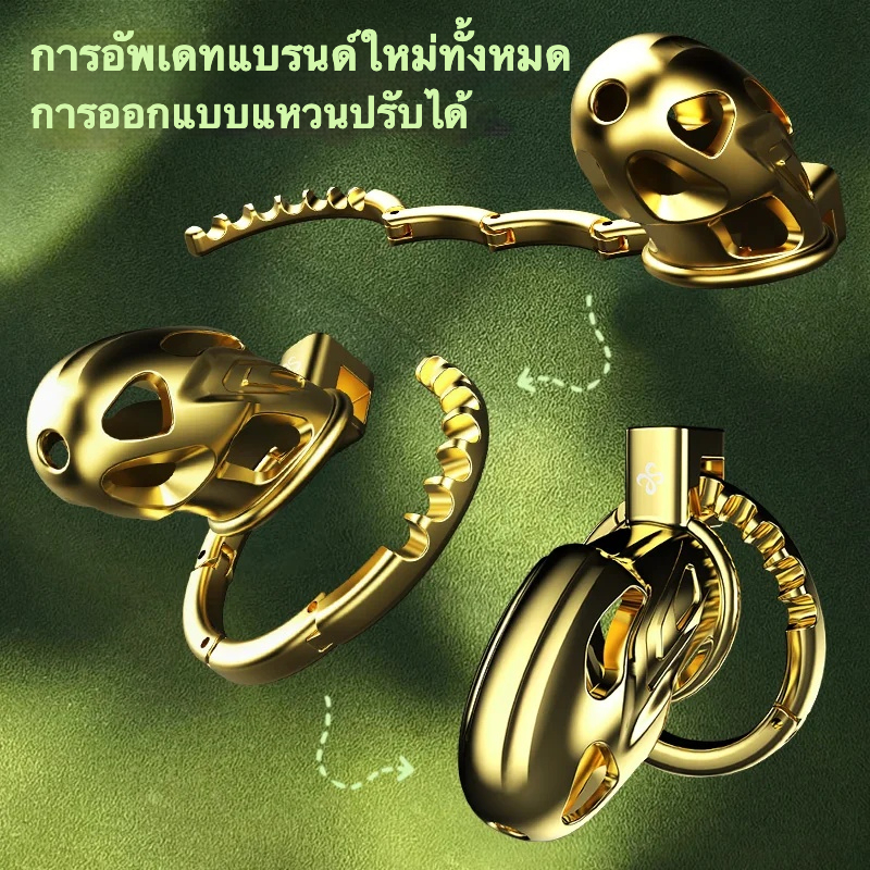 W6313未定价ล็อคท่อปัสสาวะ วงแหวนแบบชิ้นเดียว กลไกฟันเฟืองแบบกุญแจมือ ตัวเครื่องอลูมิเนียมอัลลอยด์