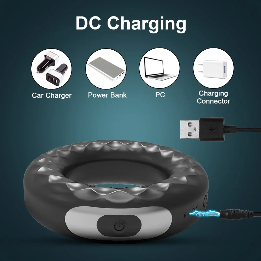 10 Modes Dual-Motor Intelligent Dual-Axis Penis Ring