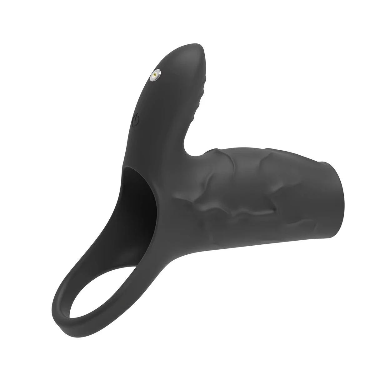 W4015未定价ปลอกเพิ่มขนา ใช้งานได้ 3 แบบ รายละเอียดสมจริง ระบบสั่นสะเทือนสำหรับทั้งคู่ วัสดุซิลิโคนเหลว