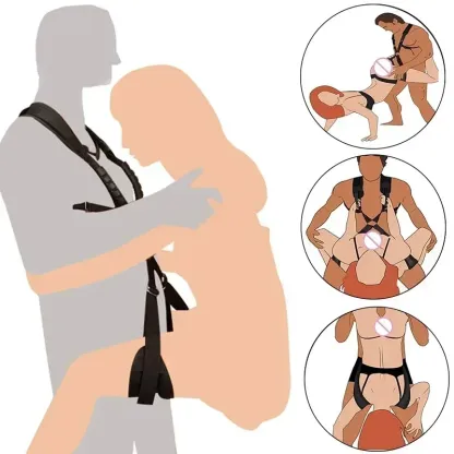 ชุดเซท BDSM อุปกรณ์พันธนาการ ชิงช้าสายรัดไหล่ วาบหวาม ท่ายาก