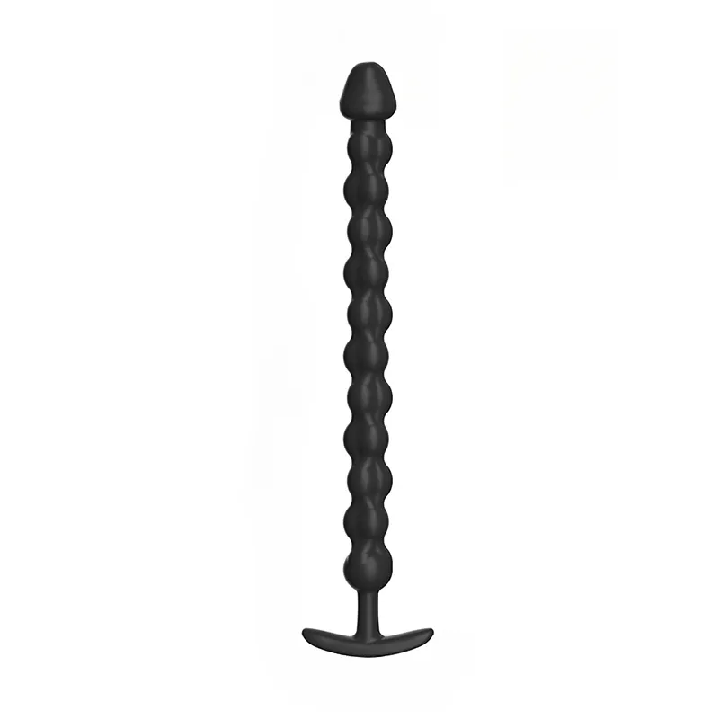 Multi-Section Beaded Silicone Anchor Butt Plug 3 Sizes