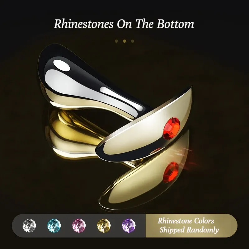 Curved Thumb Anchor-Shaped Butt Plug 2 Colors Available