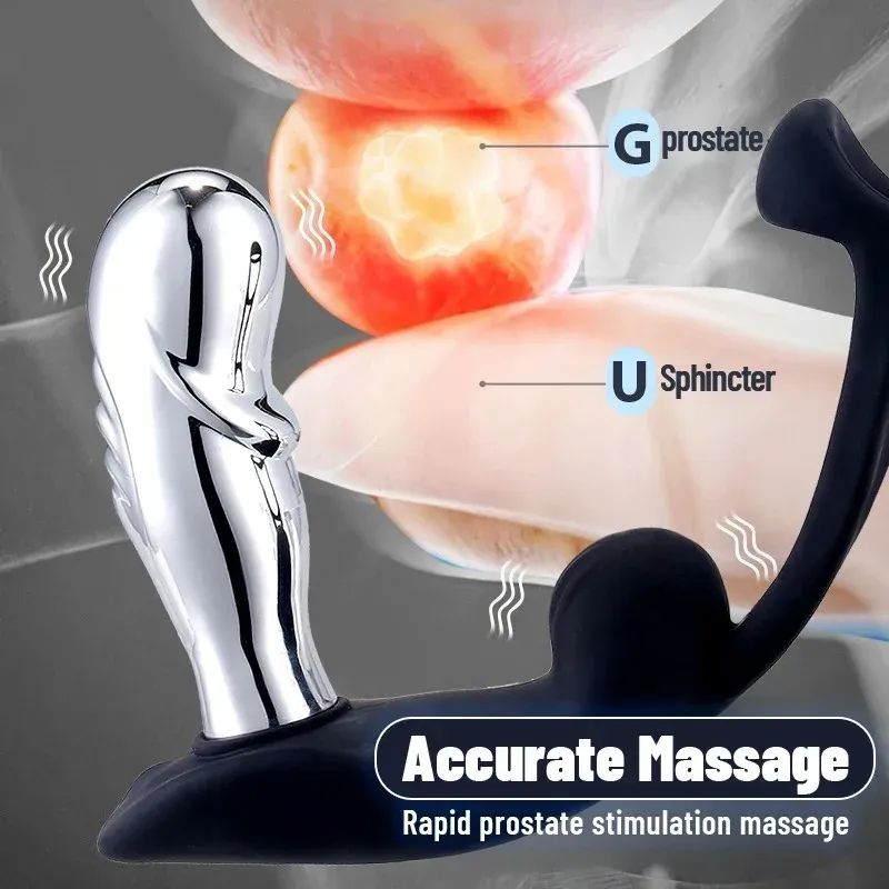 Multi-Level Pulse Prostate Massager With Cock Ring