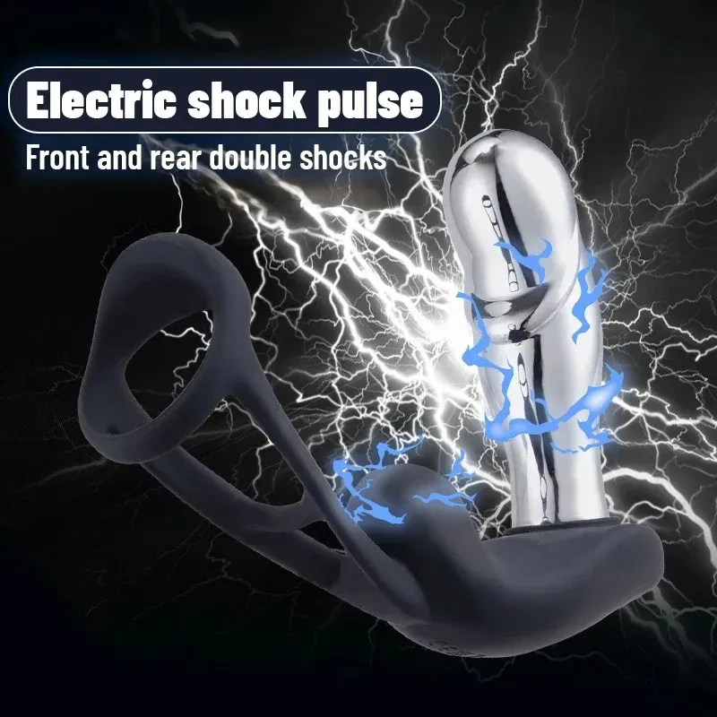 Multi-Level Pulse Prostate Massager With Cock Ring