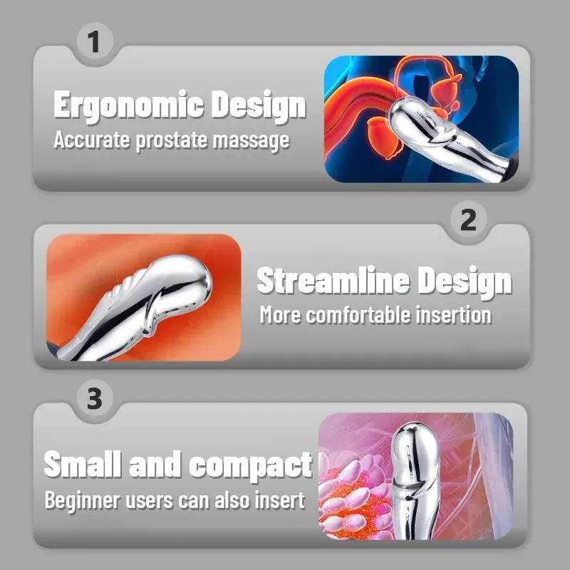 Multi-Level Pulse Prostate Massager With Cock Ring