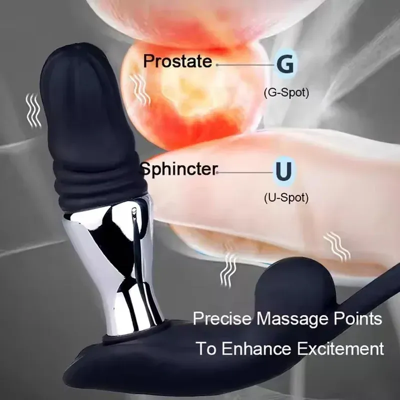10 Frequencies Two-Section Body Prostate Massager
