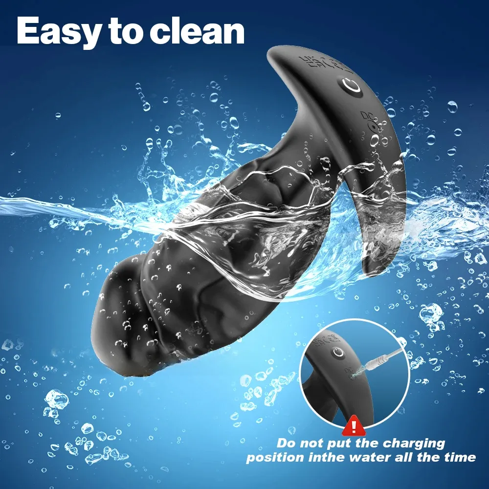 Penis Shaped APP Prostate Massager & Anal Vibrator