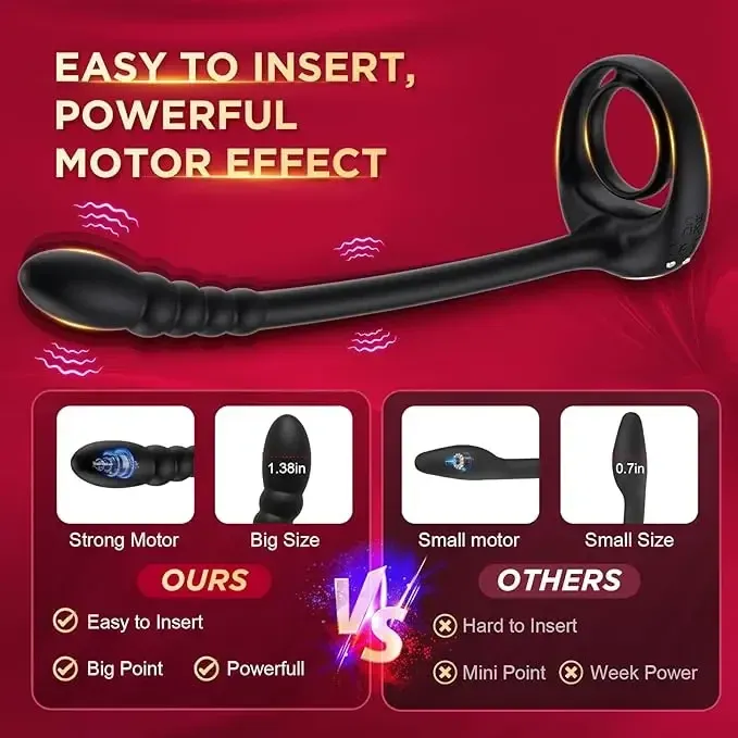 Wearable Prostate Massager Remote Control And APP Versions