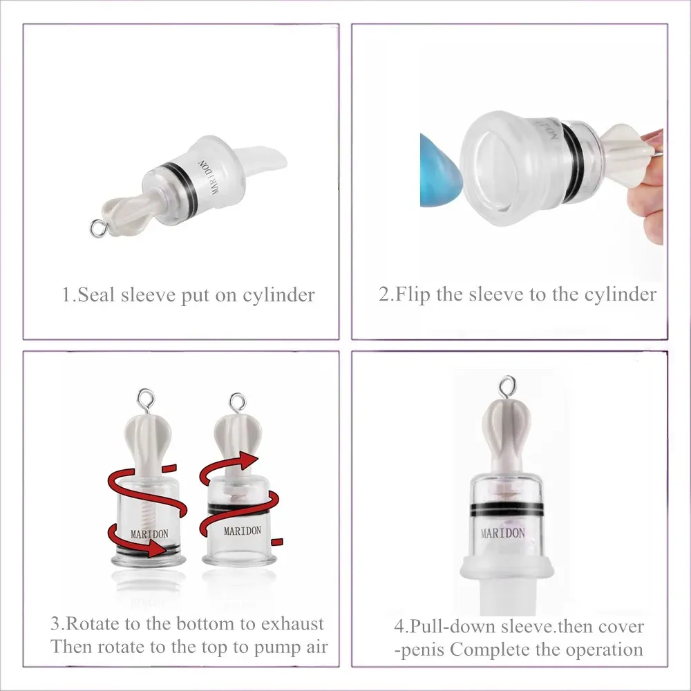 Binding Vacuum Massage Cup Men's Stretching Trainer