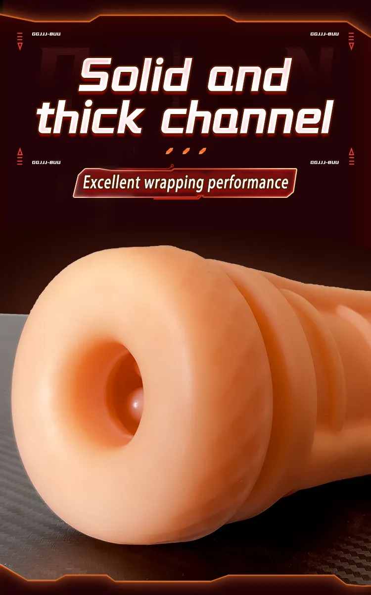 3 Speeds + 7 Frequencies Male Masturbator Dual-Button Control