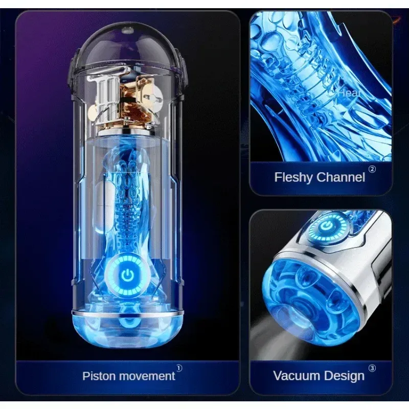 Automatic Heating Male Masturbator Suction Cup Optional