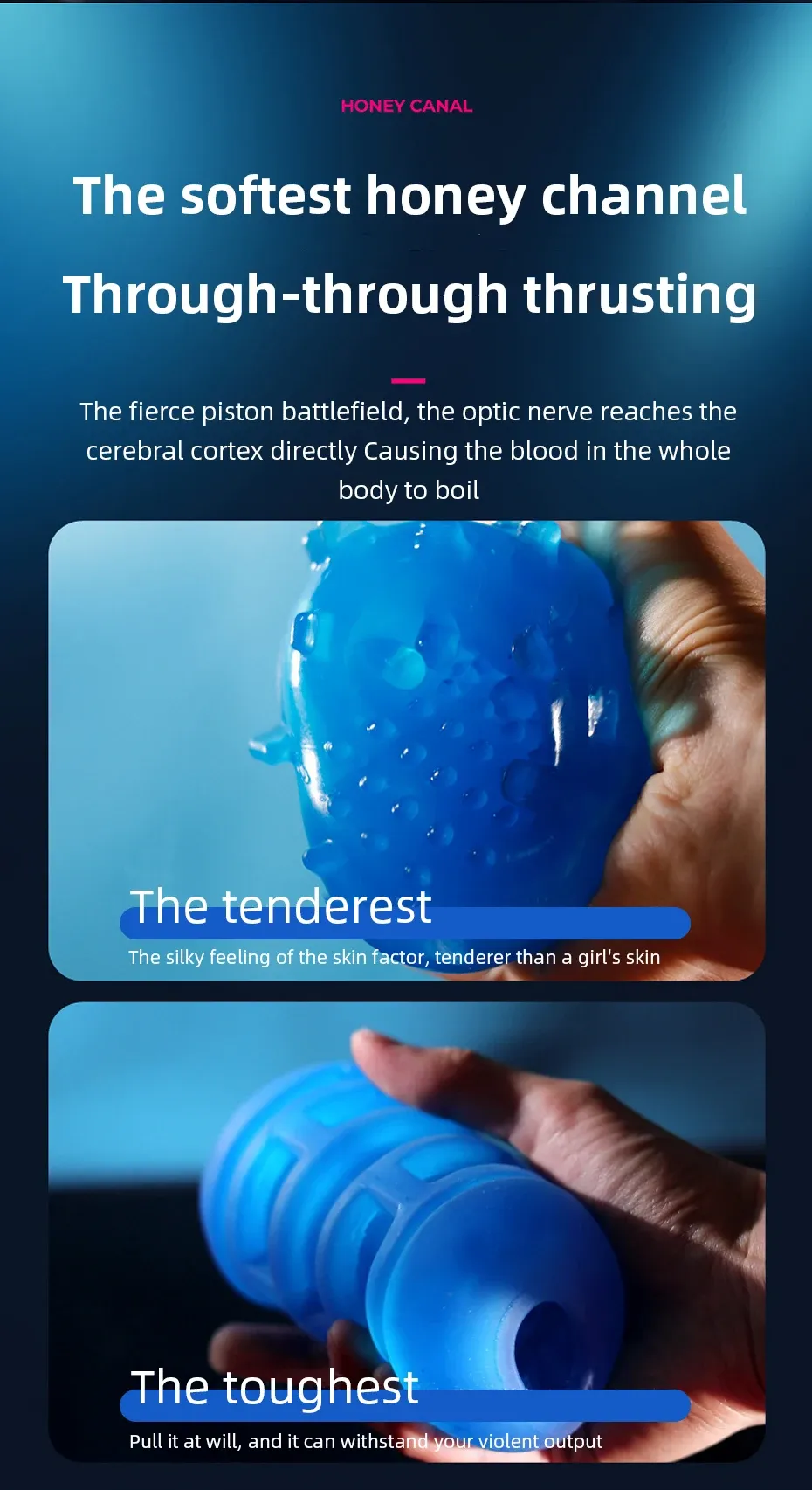 Game-Level Control Male Masturbator One-Button Burst Mode