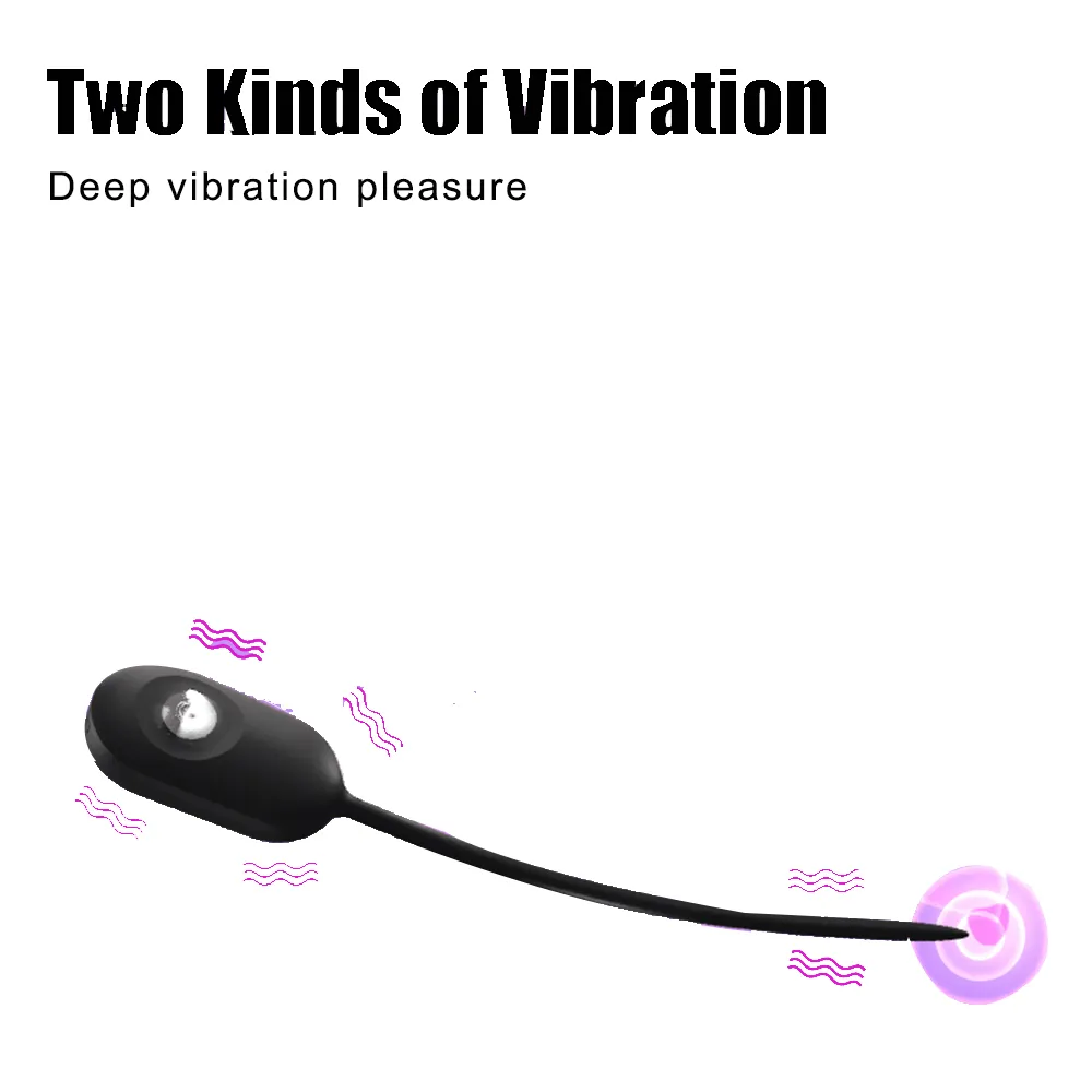10 Frequencies One-Button Control Silicone Urethral Sound