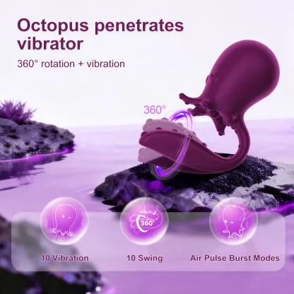 Swing+Vibration+Air-Pulse App G-Spot & Clitoral Vibrator