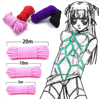 未定价เชือกสำหรับกิจกรรมคู่รัก มีหลายสีให้เลือก BDSM Cotton|BLM