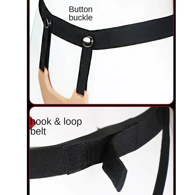 Double-Insertion Strap On Dildo With Bullet Vibrator
