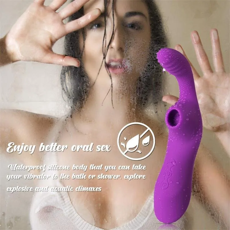 Multi-Frequency Suction Dual G-Spot & Clitoral Vibrator