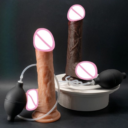 未定价ดิลโด้ กำลังดูดแรงพิเศษ พ่นน้ำได้ ออกแบบตามหลักสรีรศาสตร์