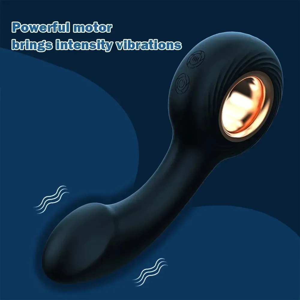 2In1 One-Finger Control Anal Vibrator & Prostate Massager