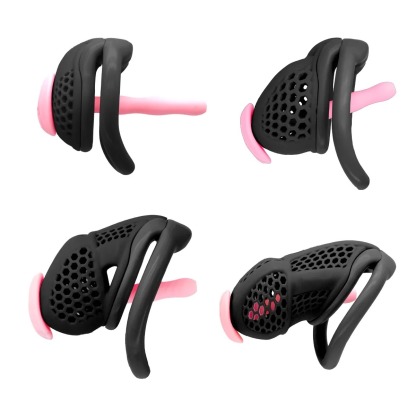 ล็อคท่อปัสสาวะ สรีรศาสตร์ ออกแบบรังผึ้ง ใช้น้ำลายไนลอนเกรดสูง เทคโนโลยีพิมพ์ 3 มิติ（ไม่รวมแท่งม้า）-sextoyfunny