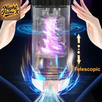 W0035 ถ้วยอัตโนมัติ มอเตอร์กำลังสูง ระบบยืดหด+หมุน 10 ความถี่ ระบบเสียงเหมือนจริง ช่องทางยาวพิเศษ|QC