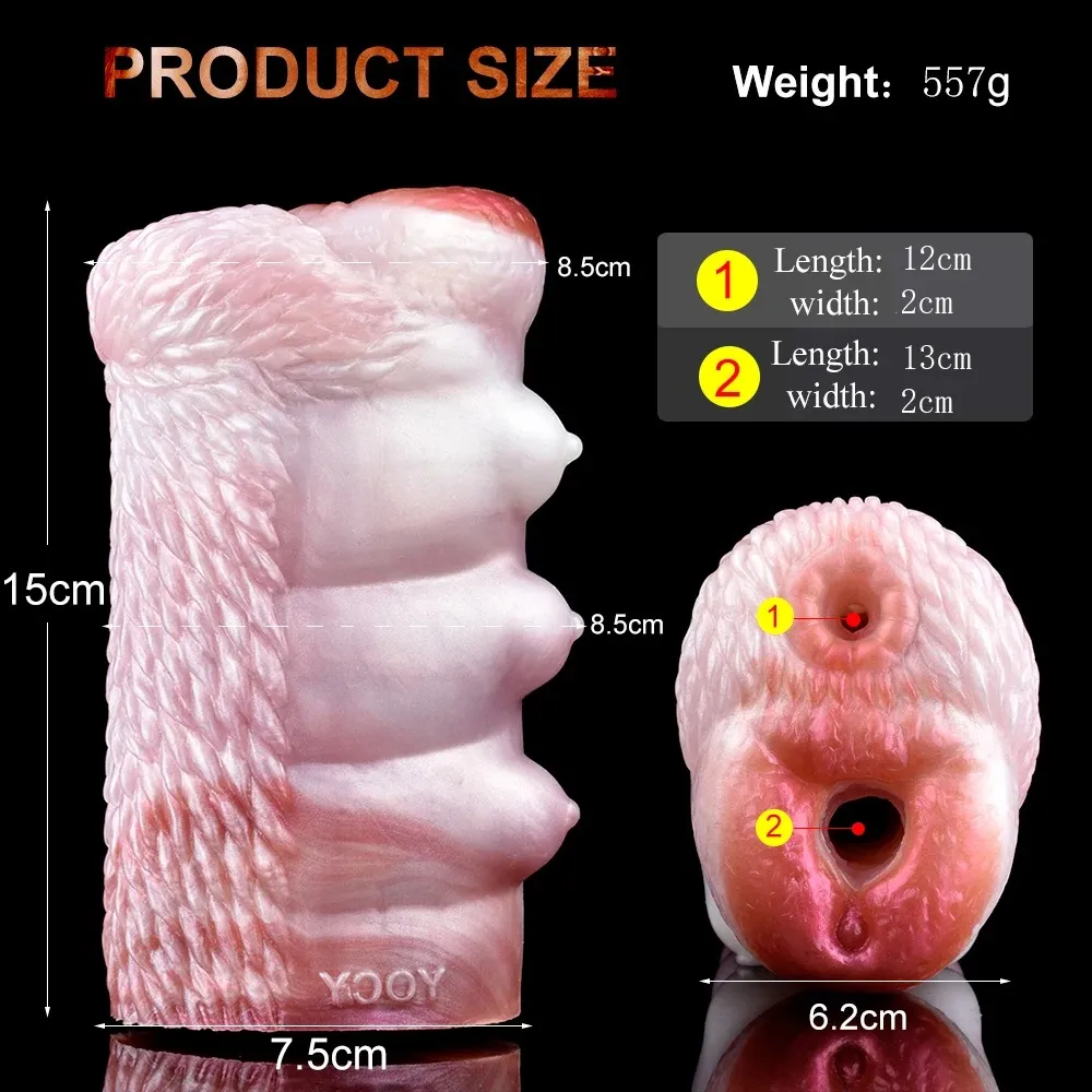 YOCY Fantasy Vagina—Nursing Dog Realistic Dual Channels NW 557 g