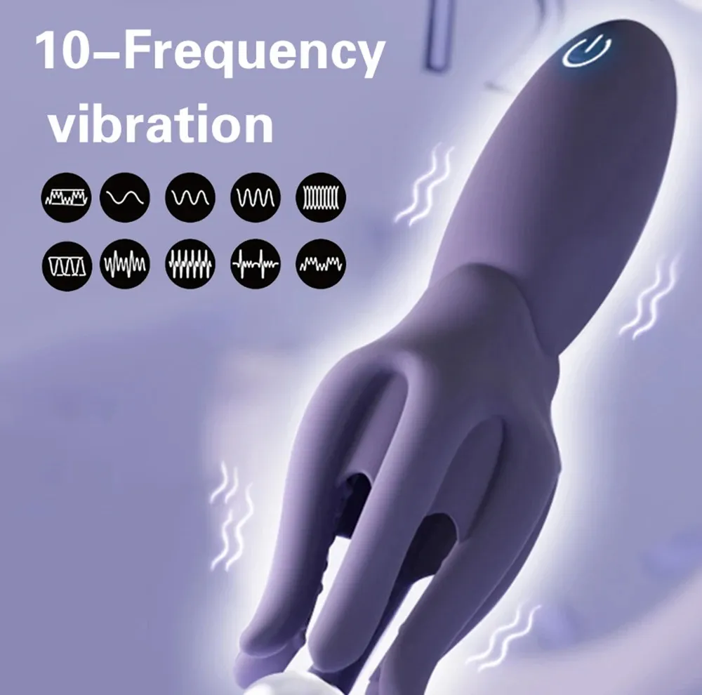 Tentacle Shaped Masturbator & Penis Trainer 10 Vibration