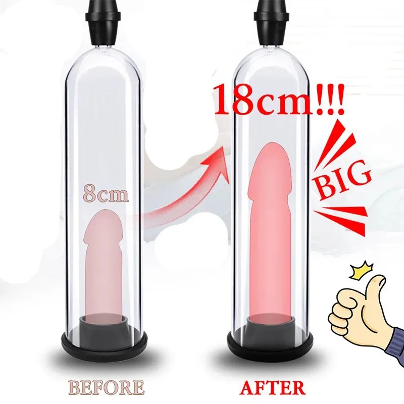 Manual Air Penis Pump One-Button Manual Pressing