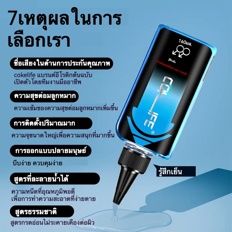 ลูบิแคนท์สำหรับทวารหนัก ออกแบบมาเพื่อเกย์โดยเฉพาะ สกัดจากธรรมชาติ สูตรละลายน้ำได้ มี 3 รุ่นให้เลือก ผ่านการรับรองมาตรฐาน FDA