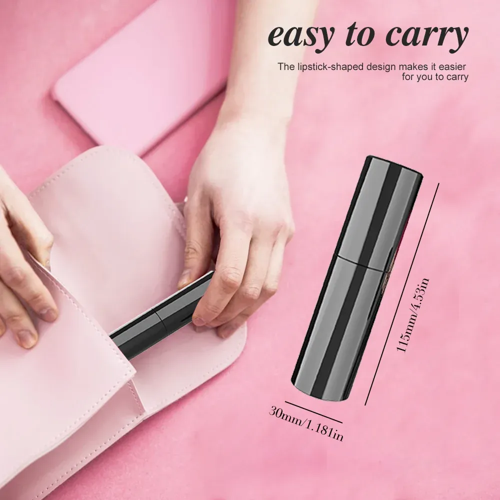 6 Modes Lipstick Shaped Clitoral Vibrator & Breast Toy