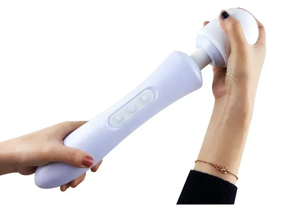 Extra-Large 8 Speeds 20 Modes USB Charging AV Wand Vibrator