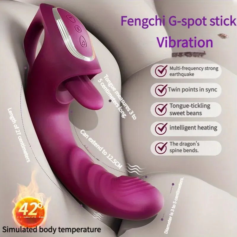 Liquid Silicone Zonal Control Bionic Heating Vibrator