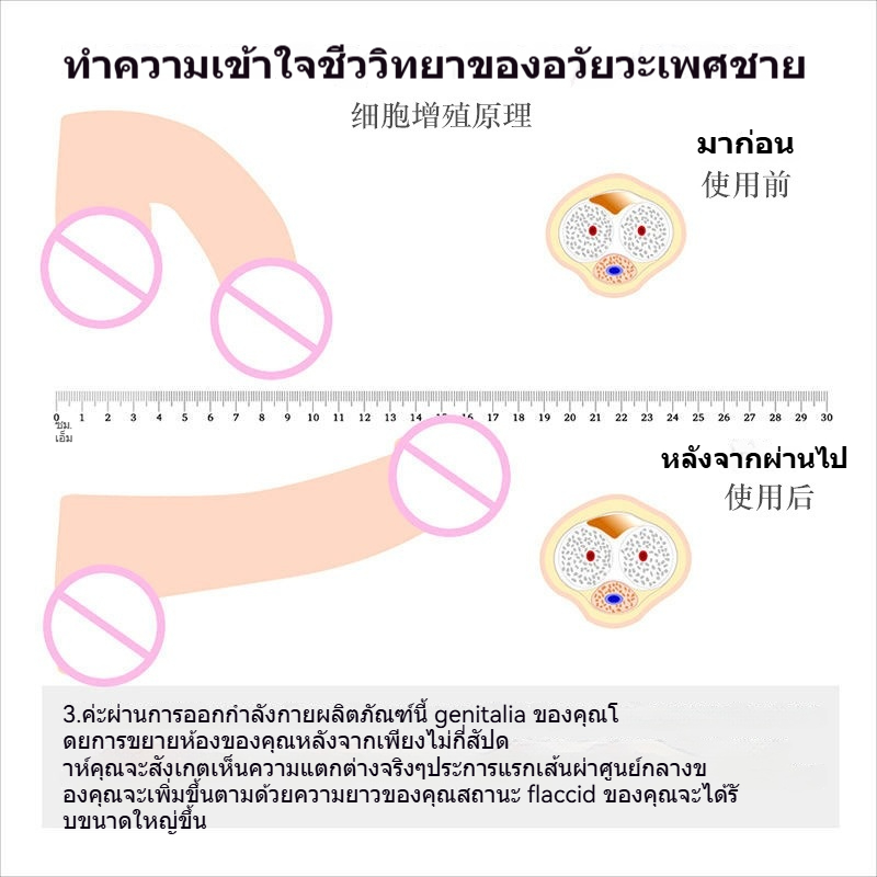 Penis Extender ฝึกยืดขยาย ควบคุมการยืดออก การฝึกยืดกล้ามเนื้อ ทำงานด้วยแรงดันลบ ปรับระดับความแรงได้-sextoyfunny