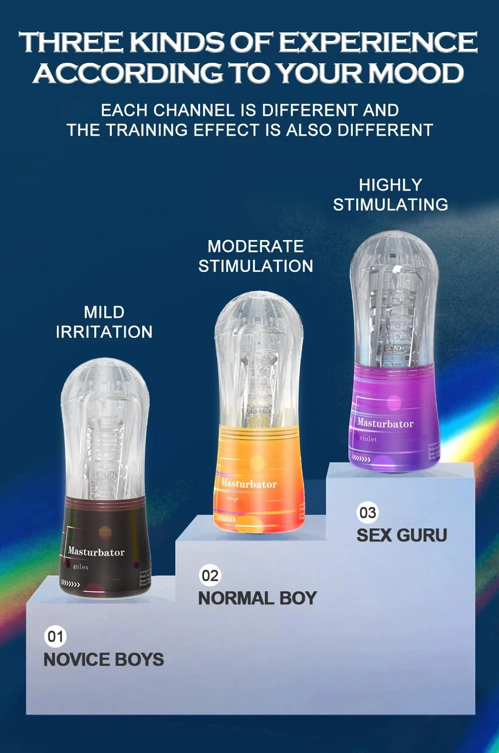 จิ๋มกระป๋อง จิ๋มปลอม มีให้เลือก 3 สี ลายเกลียว+เม็ดกรวด วัสดุ TPE
