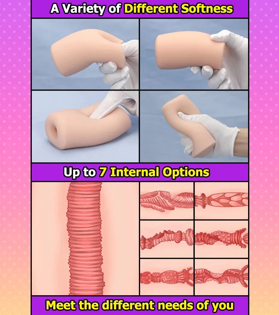 Quadratic Element Male Masturbator Simulated Beverage Can