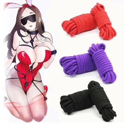 未定价เชือกสำหรับกิจกรรมคู่รัก มีหลายสีให้เลือก BDSM Cotton|BLM