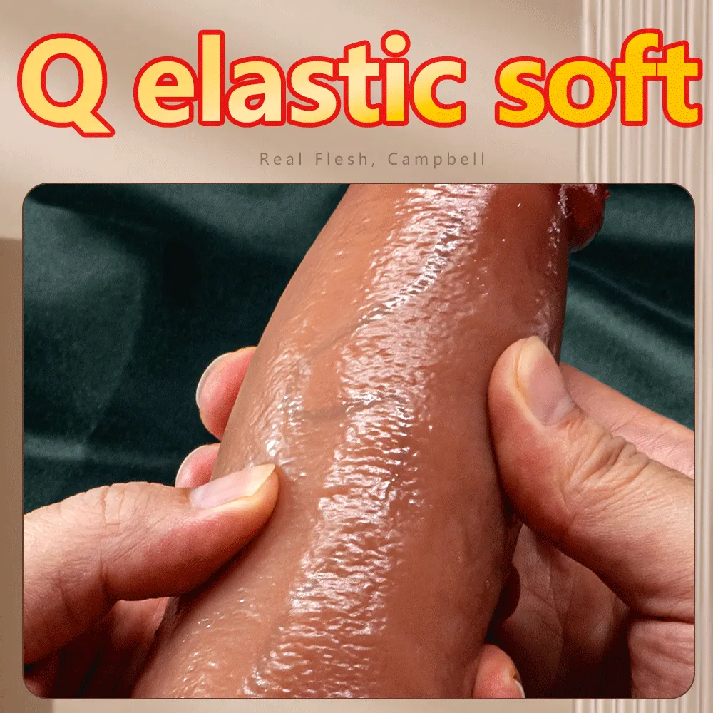 9 Modes Remote Control Heating & Thrusting Thickened Dildo