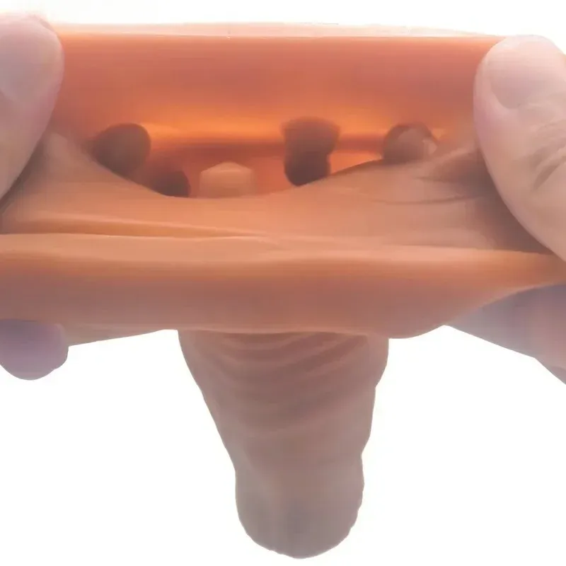 Extra-Long Penis Extender Black And Flesh Color Available