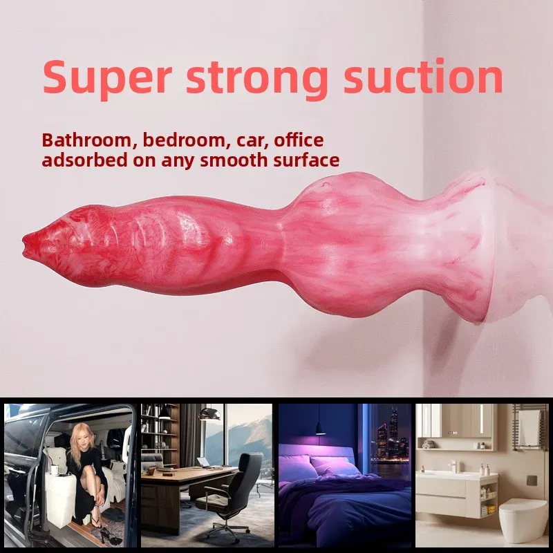 Realistic Wolf Dildo With Suction Cup 3 Sizes Available