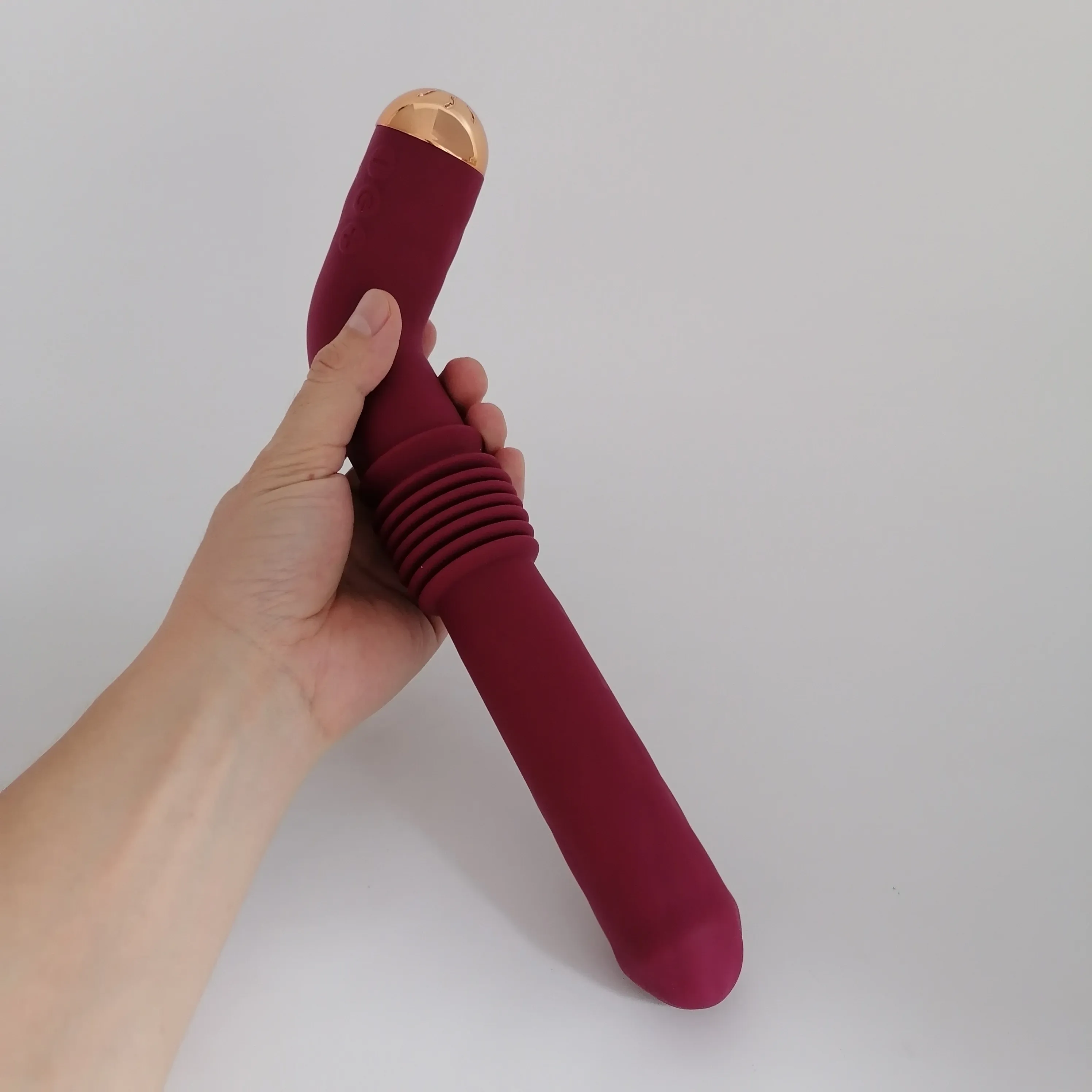 5 Speeds 6cm Thrusting Stroke Gun-Shaped Sex Machine